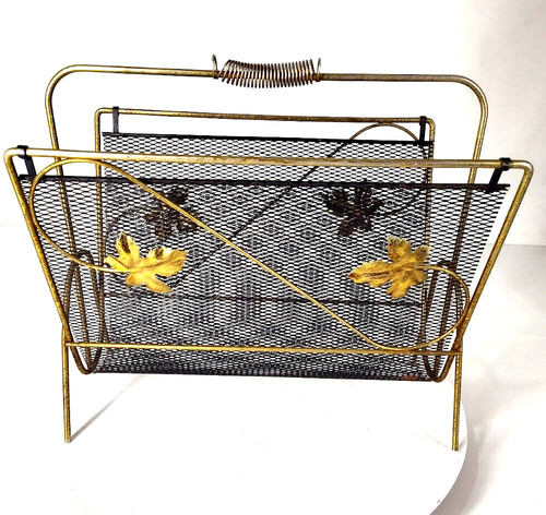 Vtg mcm atomic era steel - mcm, gold